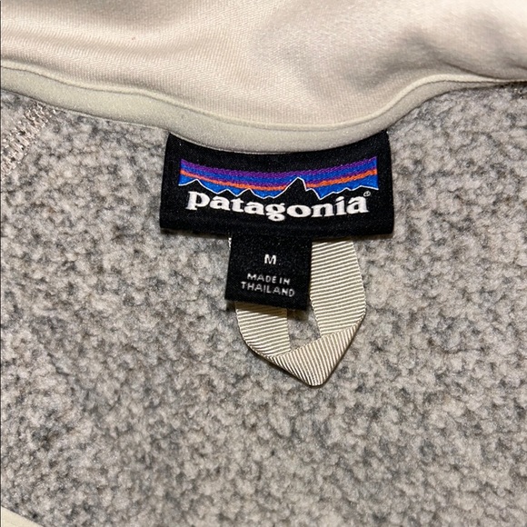 Patagonia Gray Quarter-Zip Fleece Pullover - Picture 6 of 8